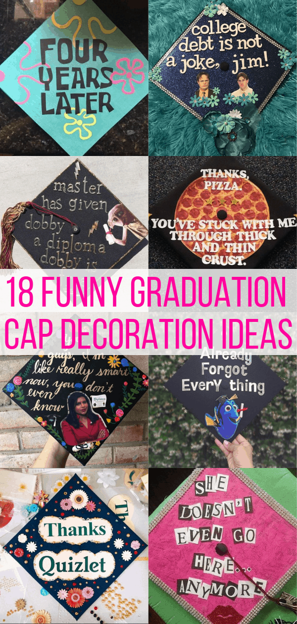18 Funny Graduation Cap Ideas Inspired Her Way